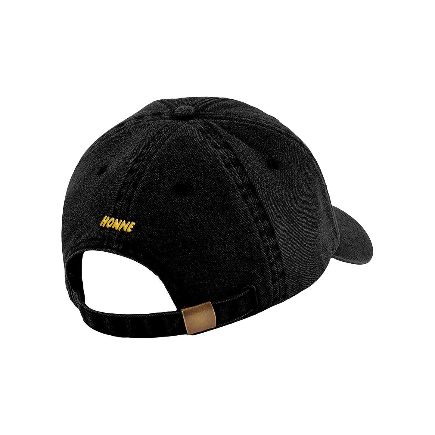 Black Embroidered OUCH Baseball Cap