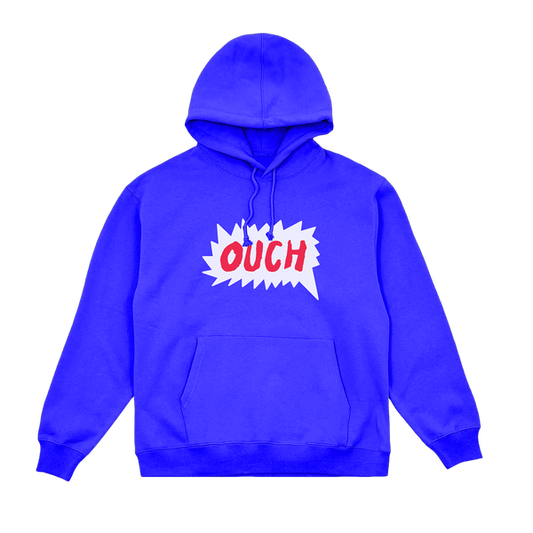 Blue OUCH Hoodie